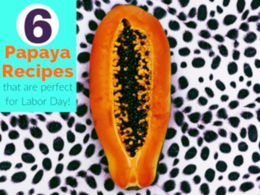 6 Papaya Recipes that are Perfect for Labor Day! | Herbal Goodness