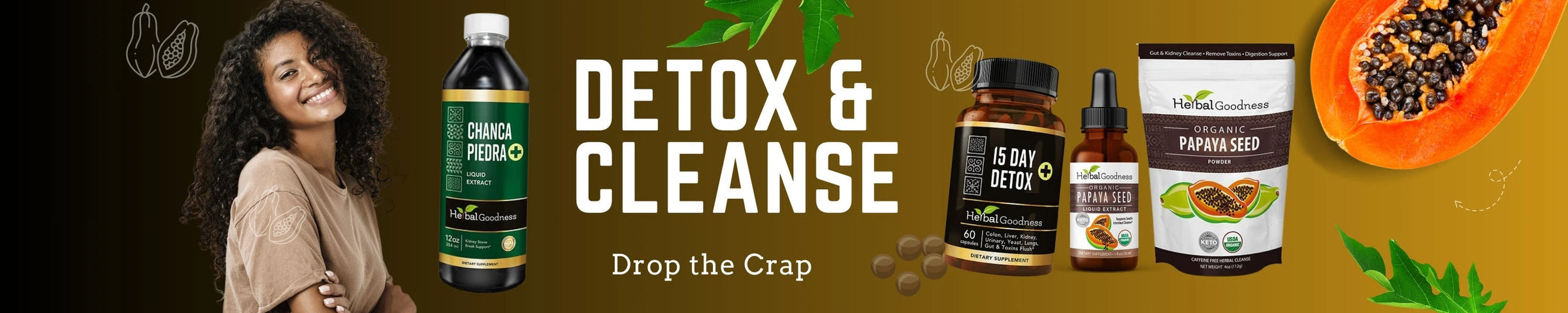 Detox & Cleanse - Gut, Kidney, Liver, Colon