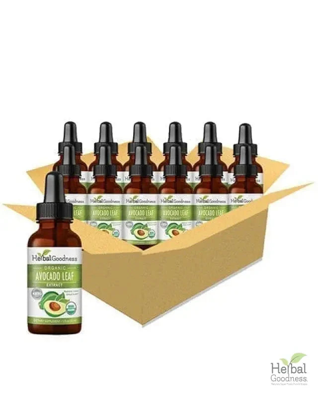 Avocado Leaf Extract - Liquid - Blood Sugar Support - Herbal Goodness Liquid Extract Herbal Goodness 