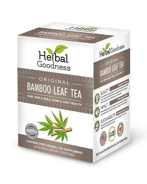 Bamboo Leaf Tea - 24/1.5g bags Tea & Infusions Herbal Goodness Unit 