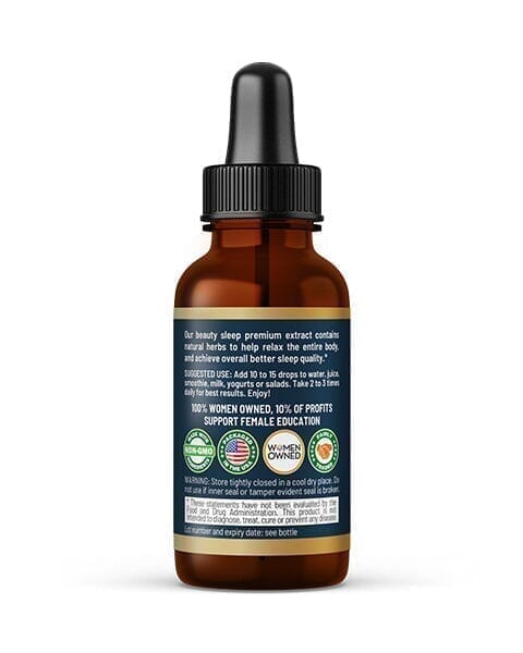 Beauty Sleep - Liquid Extract - Natural Rest and Radiance Anti Aging - Herbal Goodness Liquid Extract Herbal Goodness 