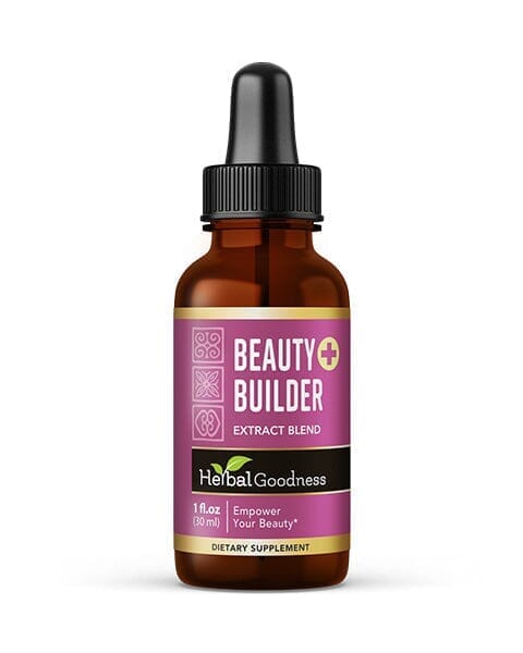 Beauty Builder Plus - Liquid - Beauty & Skin Support - Herbal Goodness Liquid Extract Herbal Goodness 1oz 