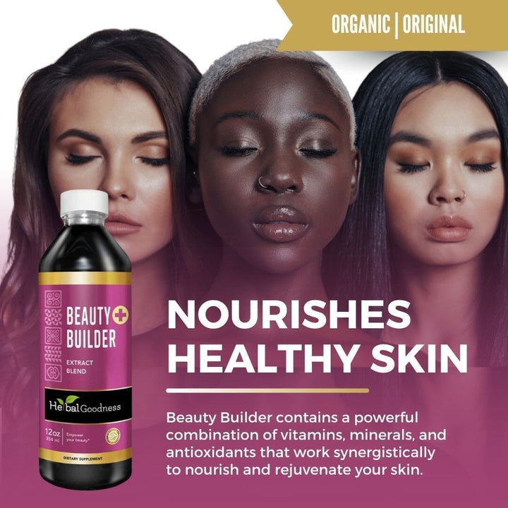 Beauty Builder Plus - Liquid - Beauty & Skin Support - Herbal Goodness Liquid Extract Herbal Goodness 