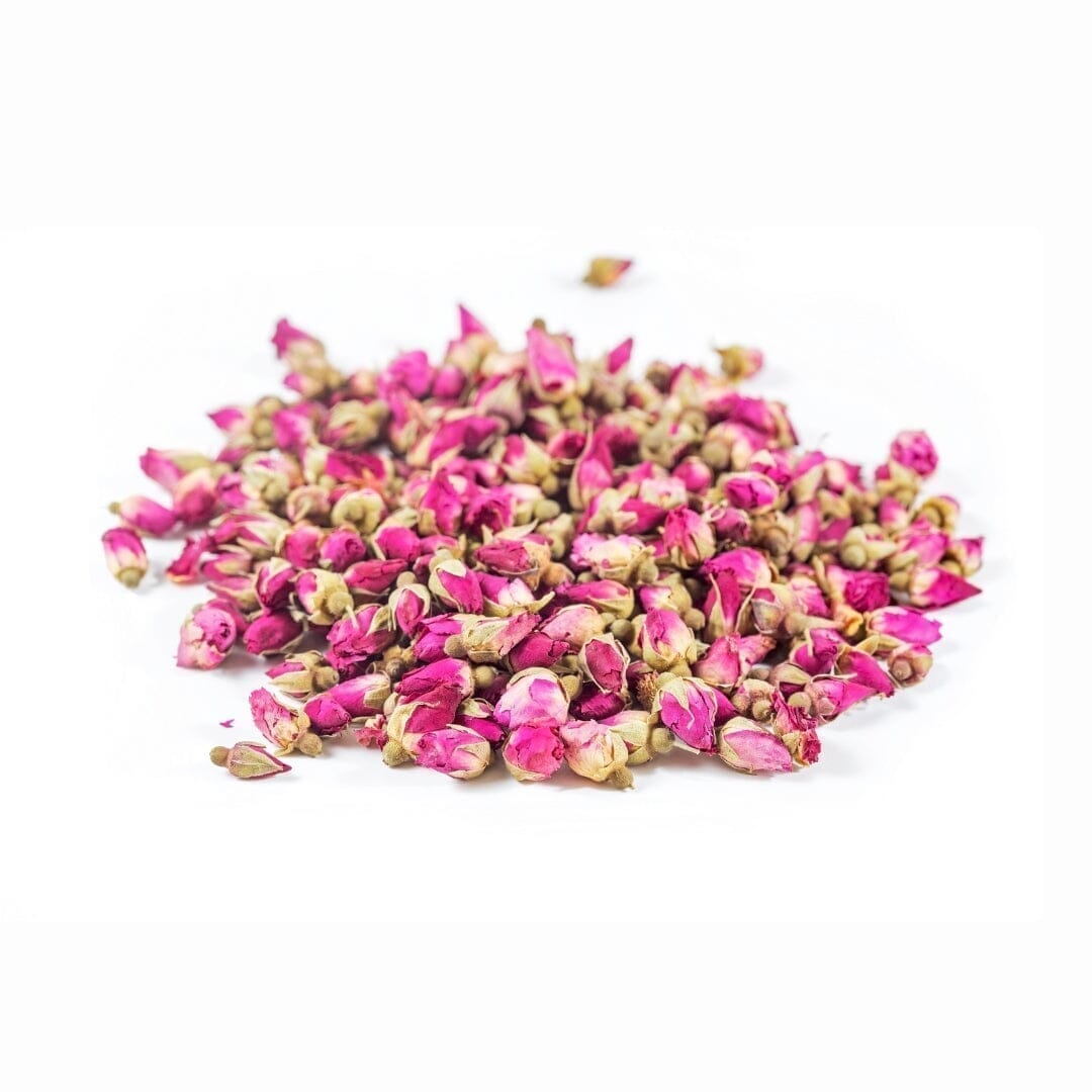 Bulk Herbs & Roots - 4oz Organic bulk teas for digestion, energy, detox - Herbal Goodness Bulk Herb Herbal Goodness Rose Buds 