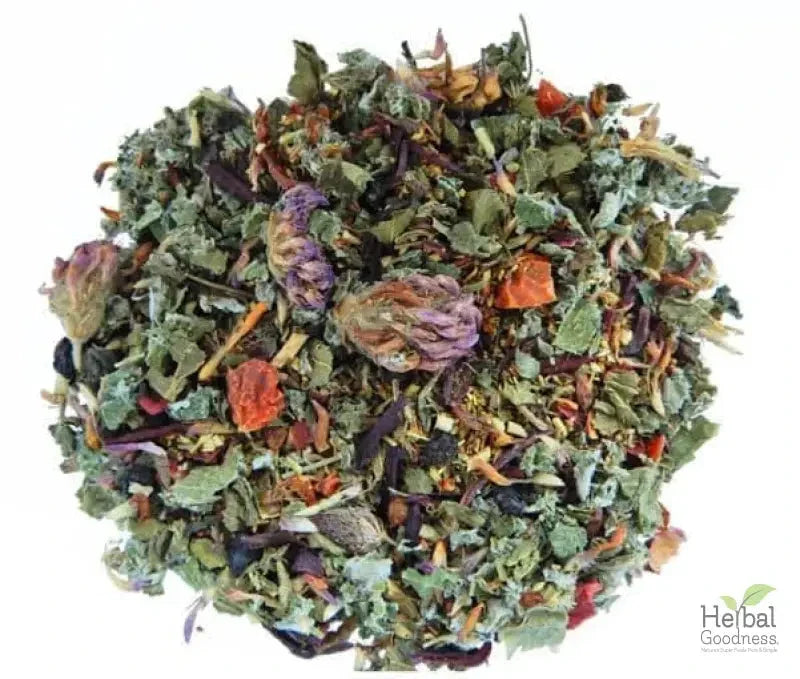 Bulk Wellness Tea Blends 4oz | Premium Herbal Infusion – Herbal Goodness Bulk Herb Herbal Goodness Beat the Blues Tea 8 oz 