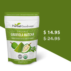 graviola leaf matcha herbal goodness