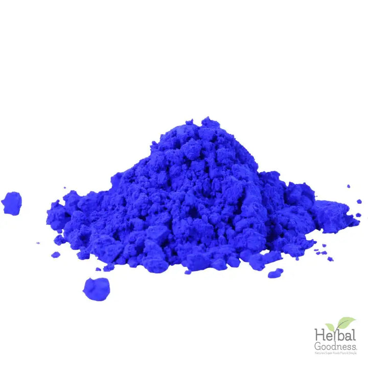 Vibrant blue pigment powder great for juice powders and supports immune health