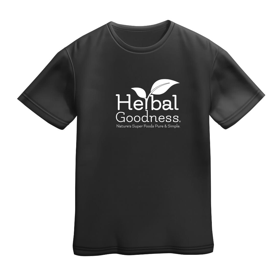 Herbal Goodness T-shirts - Eco-friendly - Wellness - Herbal lifestyle T-shirts Herbal Goodness Herbal Goodness T-shirt - Black 