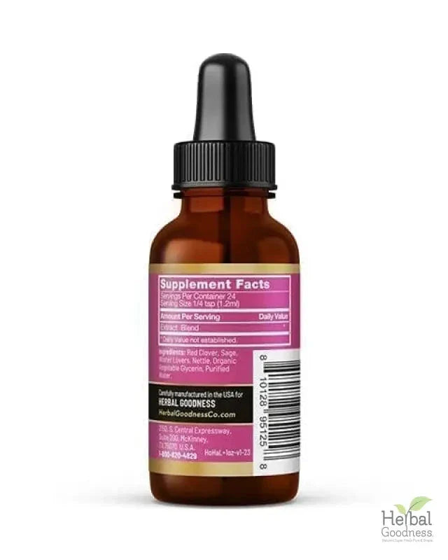 Hormone Harmony Liquid Extract - Female Hormonal Support - Herbal Goodness Liquid Extract Herbal Goodness 