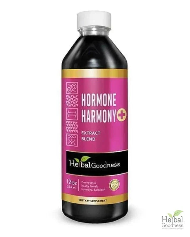 Hormone Harmony Liquid Extract - Female Hormonal Support - Herbal Goodness Liquid Extract Herbal Goodness 12 oz 