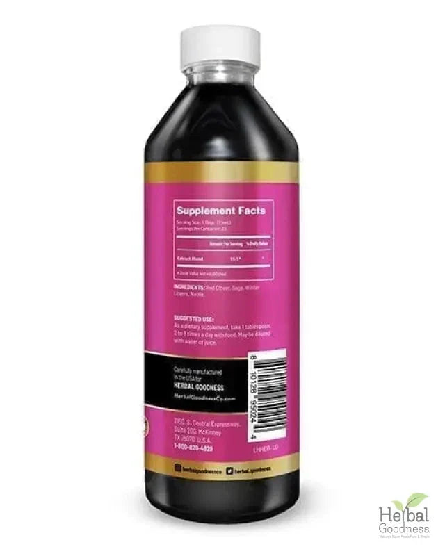 Hormone Harmony Liquid Extract - Female Hormonal Support - Herbal Goodness Liquid Extract Herbal Goodness 