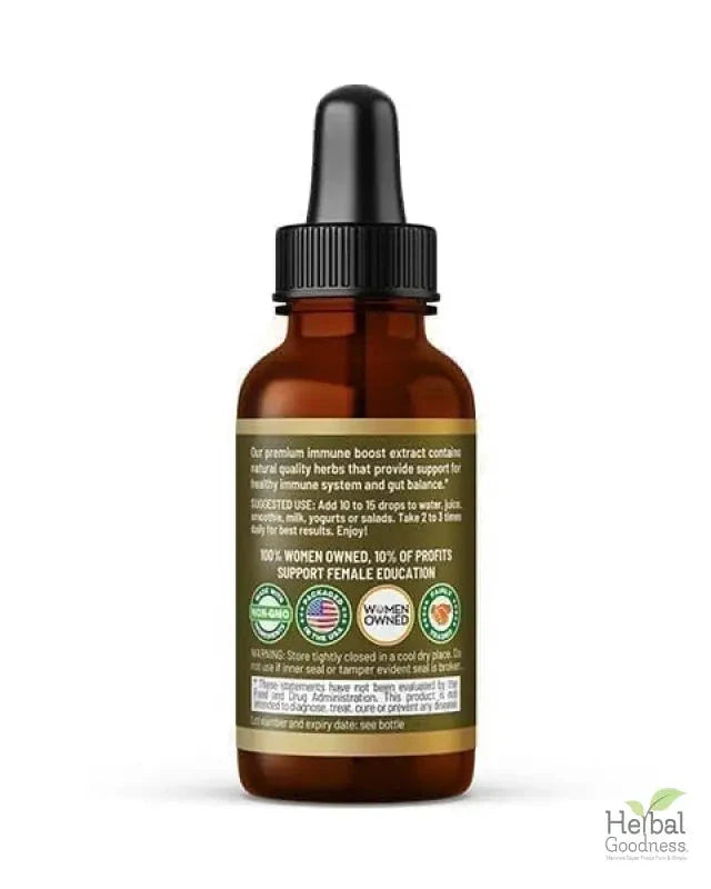 Immune Boost Plus Liquid Extract - Immunity Boost, Health and Wellness - Herbal Goodness Liquid Extract Herbal Goodness 