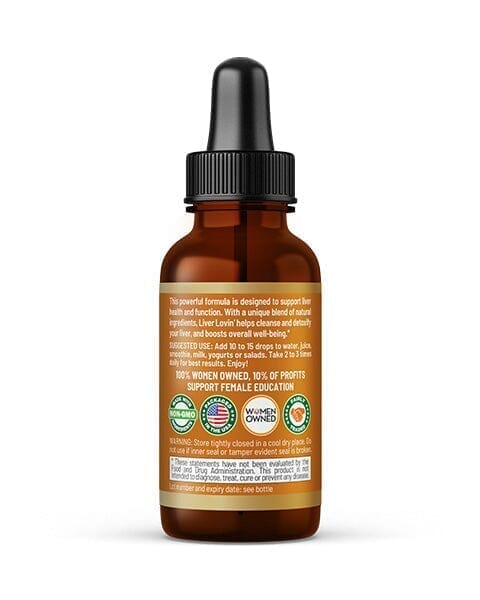 Liver Lovin' Liquid Extract - Healthy Liver Cleanse and Support - Herbal Goodness Liquid Extract Herbal Goodness 