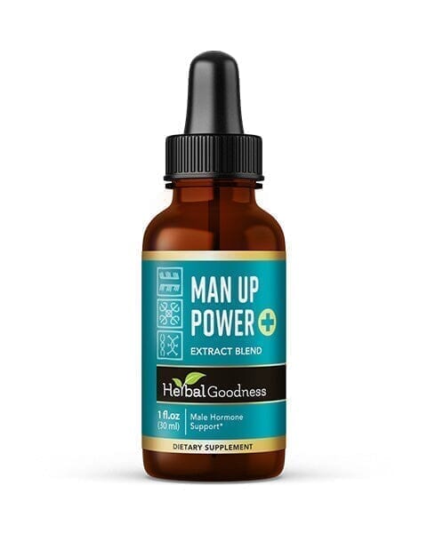 Man-Up Power Liquid Extract - Male Support - Herbal Goodness Liquid Extract Herbal Goodness 1 oz 