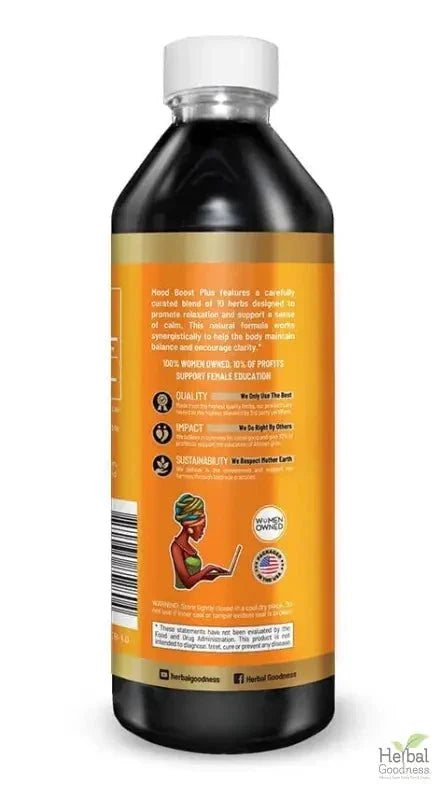 Mood Boost Extract Blend Liquid - Natural, Non-GMO - Relaxation, Calm, Mood Support - Herbal Goodness Liquid Extract Herbal Goodness 