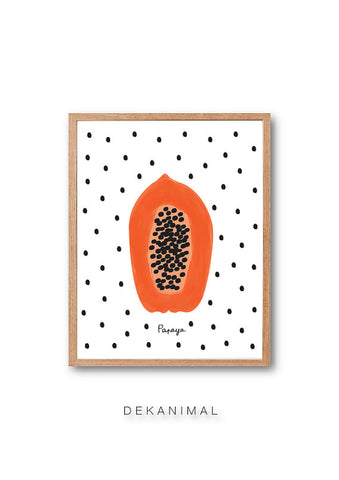 Papaya Print