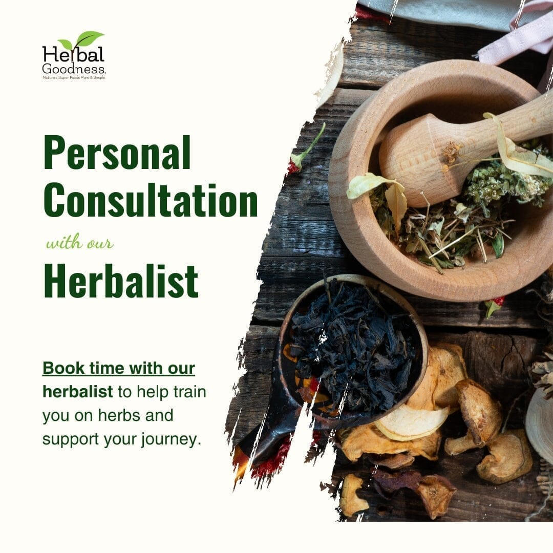 Personal Consultation With The Herbalist Education Herbal Goodness 