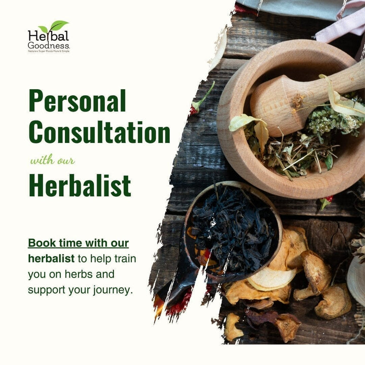 Personal Consultation With The Herbalist Education Herbal Goodness 