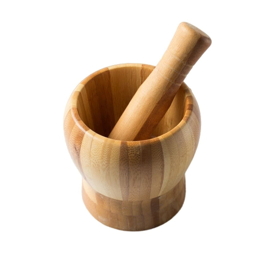 Premium Wooden Mortar and Pestle - Ideal for Herbs, Spices, and More - Herbal Goodness Herbal Goodness 