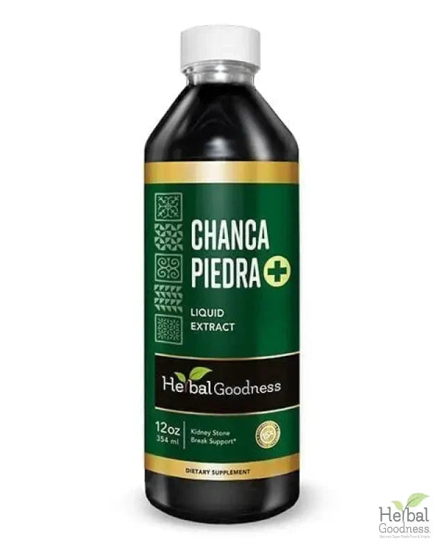 Stone Breaker Chanca Piedra Extract 15X Strength - Kidney Gall Bladder & Urinary Track Cleanse Liquid - Herbal Goodness Liquid Extract Herbal Goodness 12 oz 